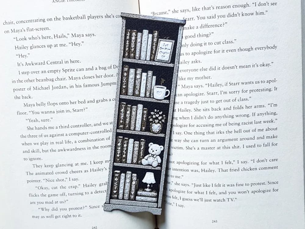 Bookmark, Bookcase by Dame Jo HueForge model: Bookmark, Bookcase by Dame Jo
