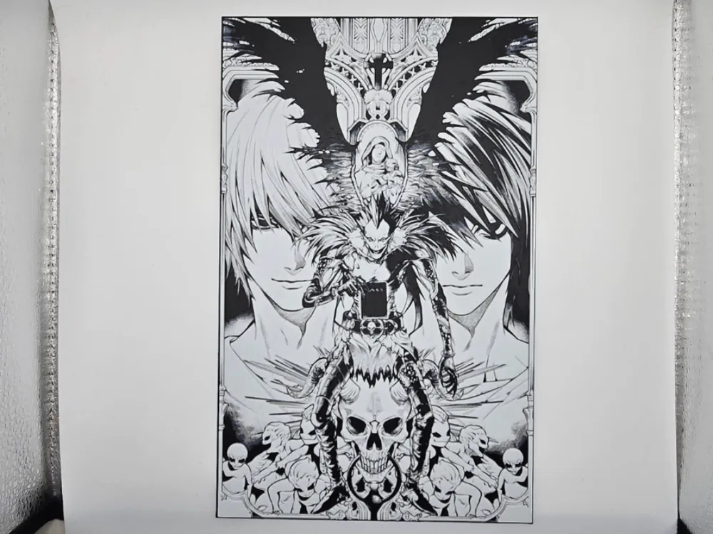 Death Note by Kactus Fpv HueForge model: Death Note by Kactus Fpv