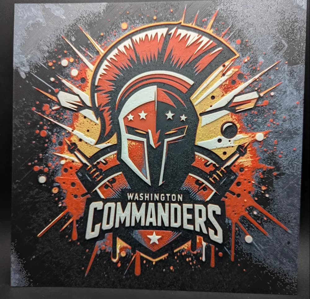 HueForge model: Commanders Hueforge by the_bearded_jedi