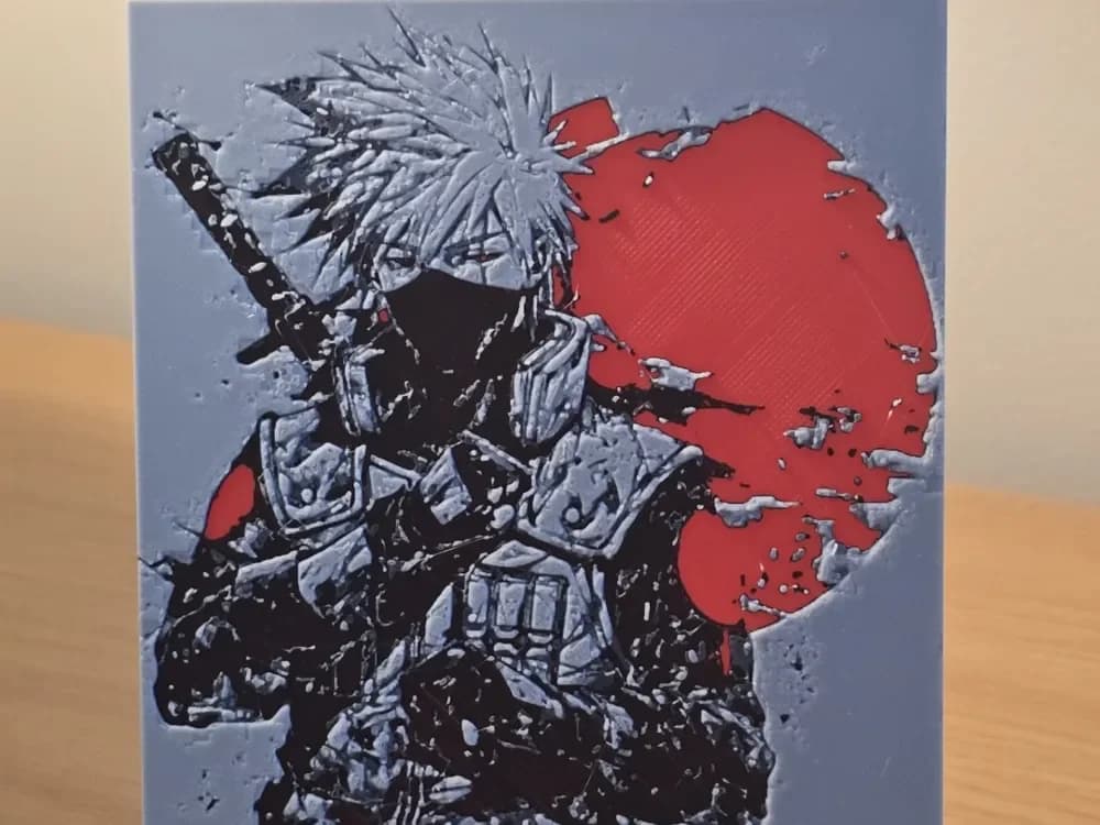Hueforge - Naruto - Kakashi 1 Hueforge - Naruto - Kakashi 1