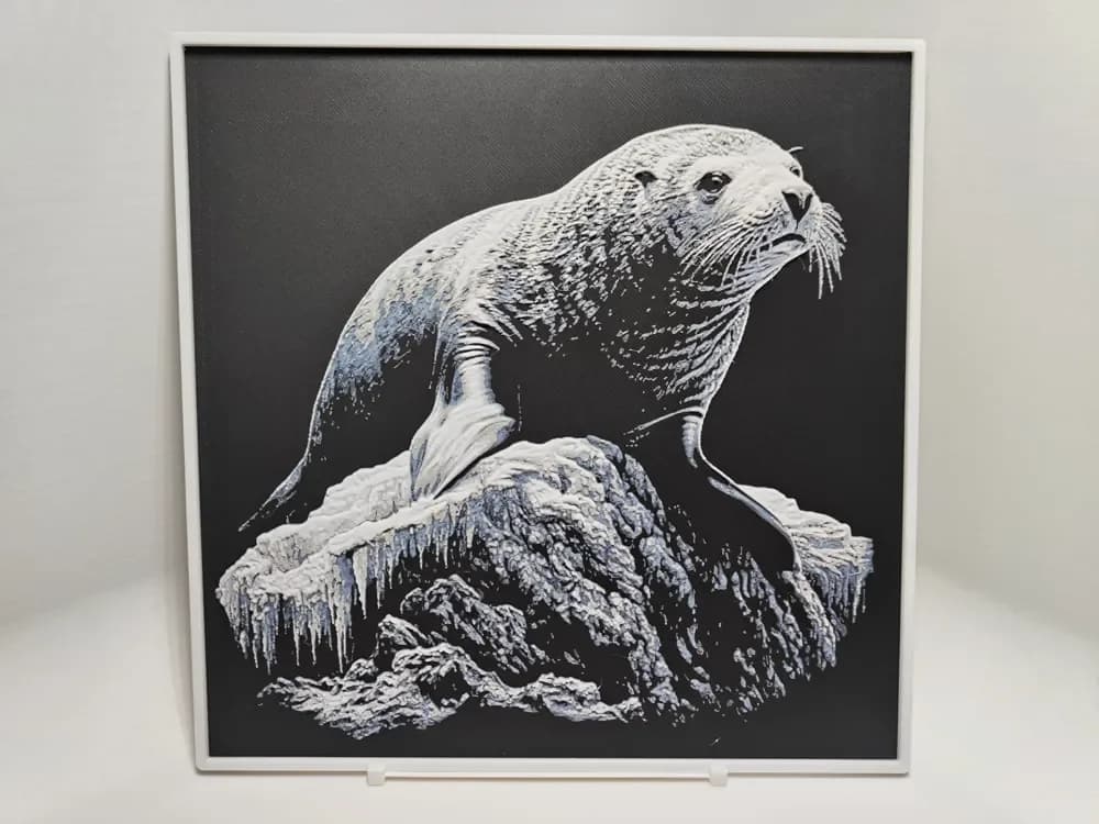 HueForge model: Seal - Hueforge by BeaN