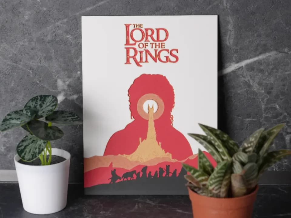 The Lord of the Rings - Hueforge (150x200)