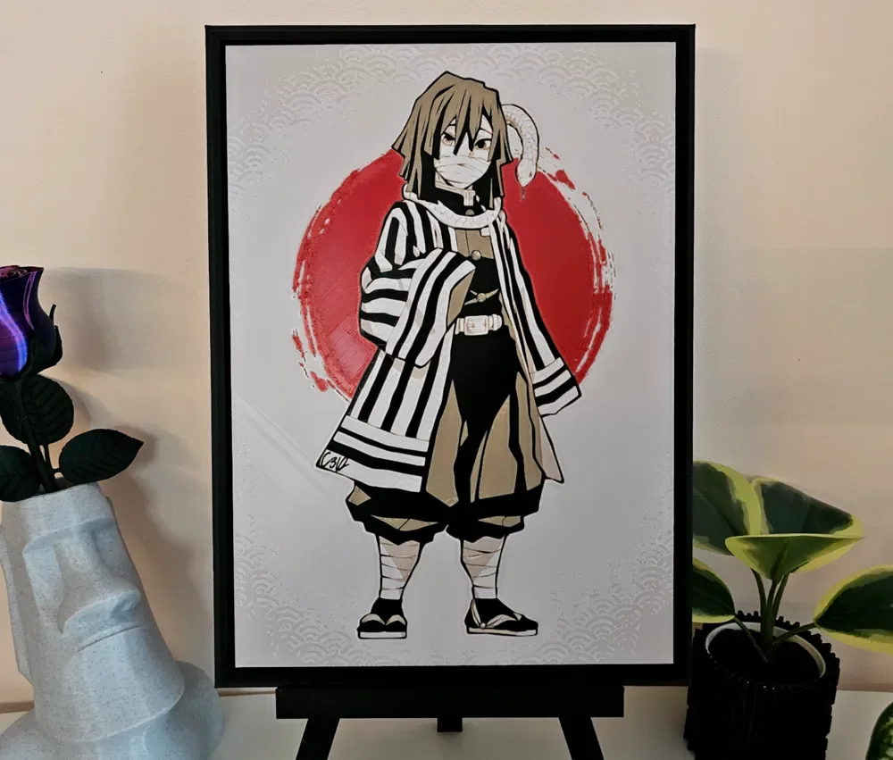 Obanai Iguro - Demon Slayer (HueForge) Obanai Iguro - Demon Slayer (HueForge)