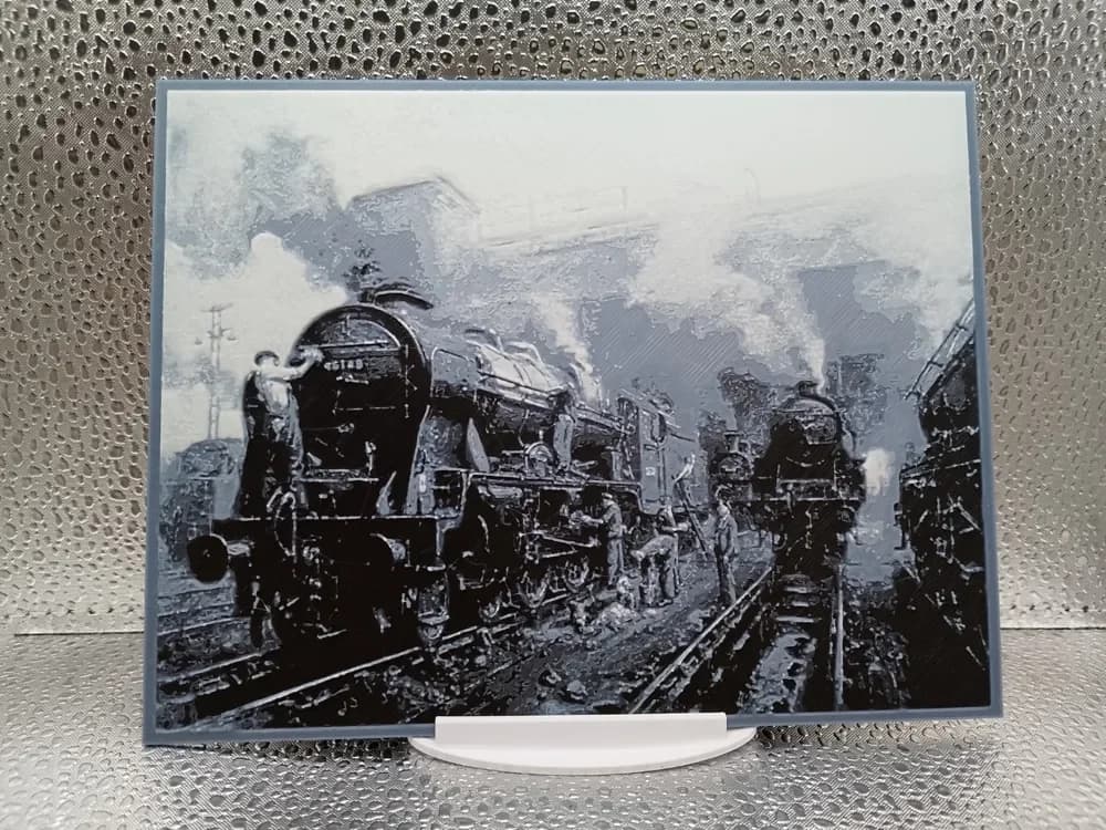 No 46148 'MANCHESTER REGIMENT' Hueforge by Borishotch Industries HueForge model: No 46148 'MANCHESTER REGIMENT' Hueforge by Borishotch Industries