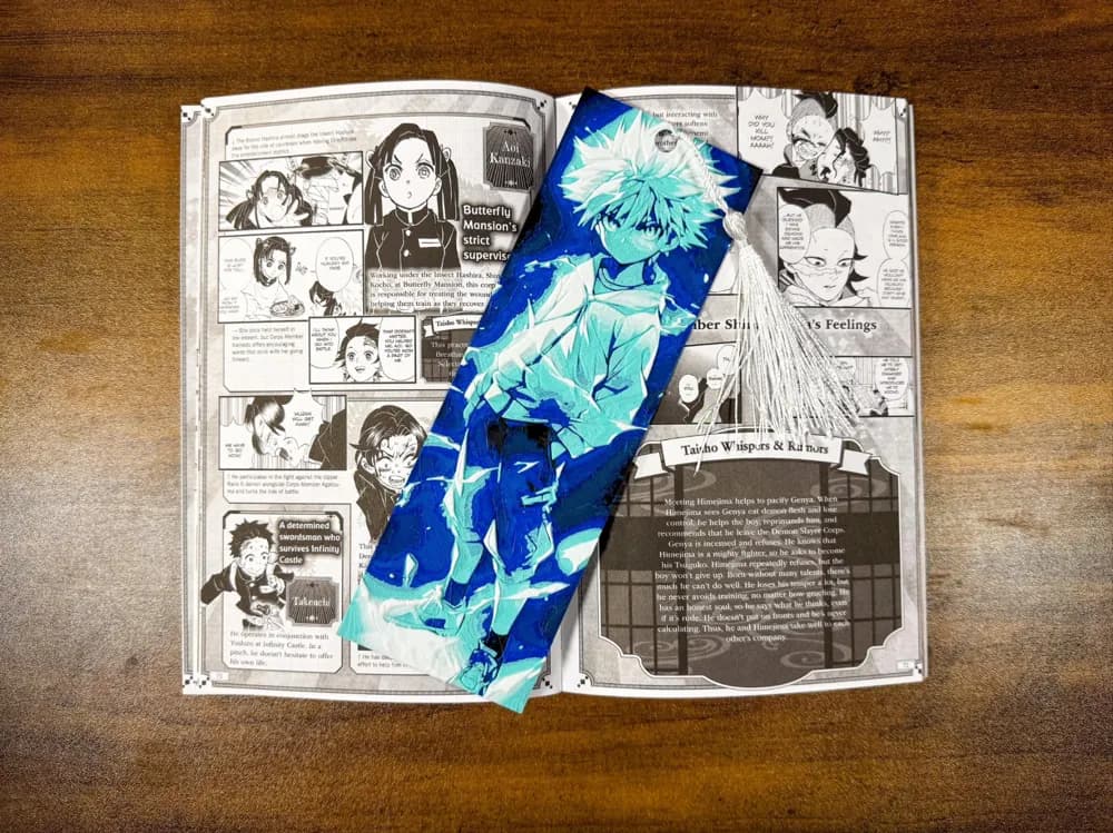 HueForge model: Killua Zoldyck Lightning Bookmark by 3D Prints By Vic