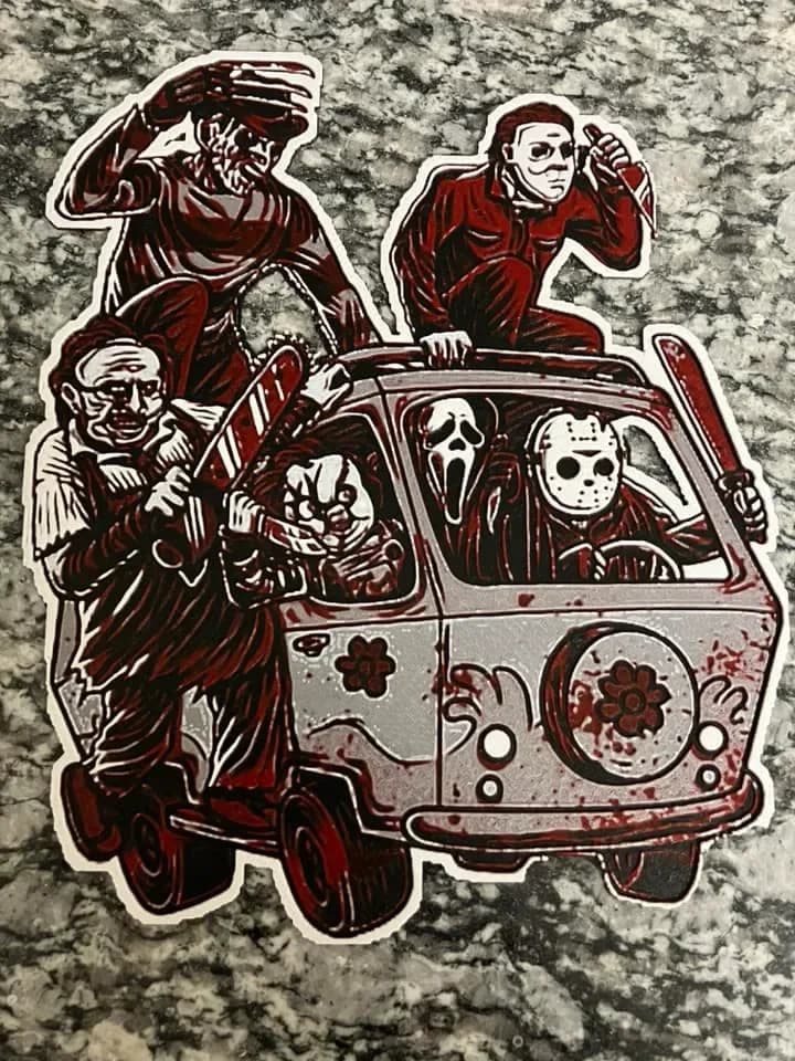 Horror Mystery van, includes A1 mini Horror Mystery van, includes A1 mini