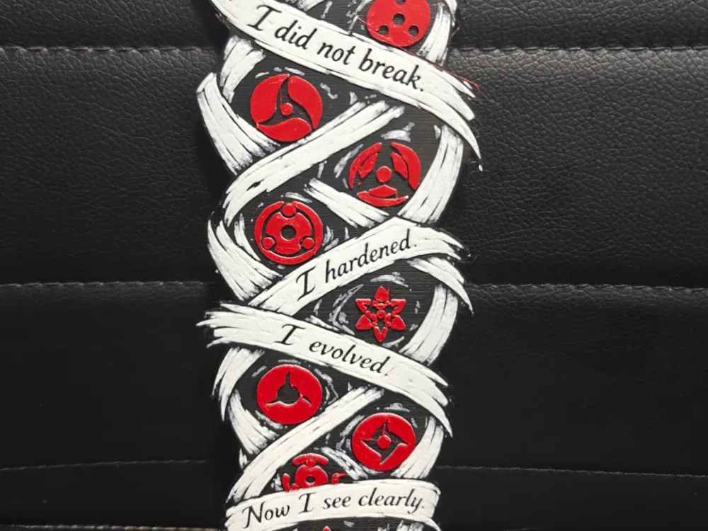 Sharingan Uchiha Eyes Bookmark Wall decor NOAMSREQ by TheHueforgeLady HueForge model: Sharingan Uchiha Eyes Bookmark Wall decor NOAMSREQ by TheHueforgeLady