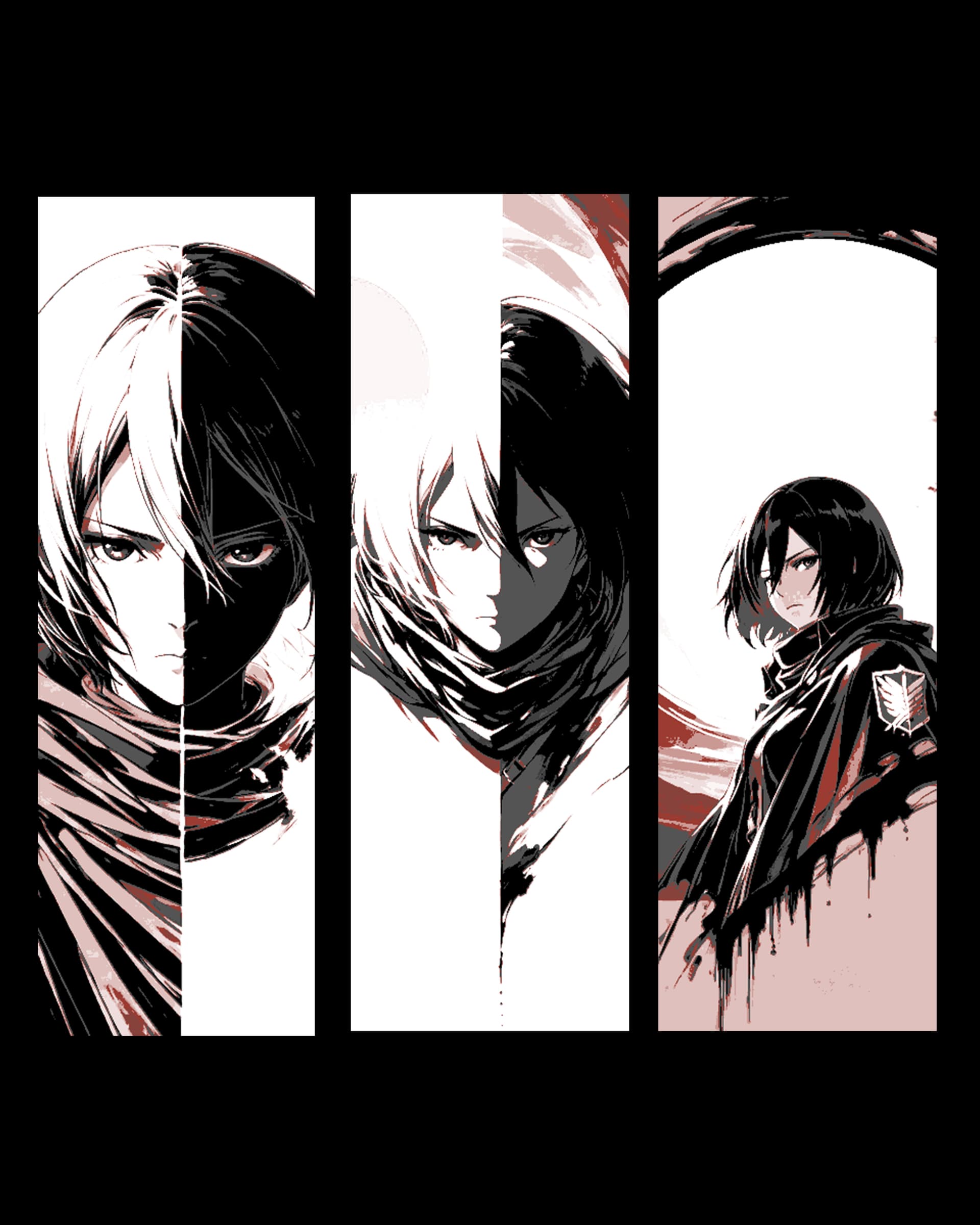 Attack on Titan Tribute set of bookmarks - the Soldiers of the War Attack on Titan Tribute set of bookmarks - the Soldiers of the War