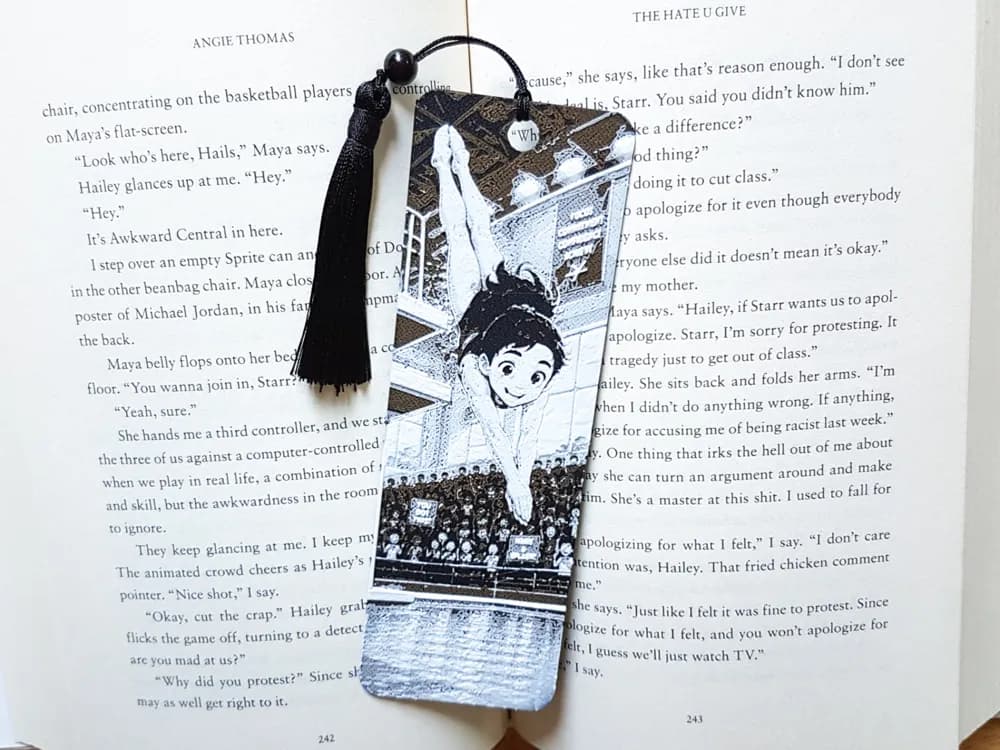 Bookmark, Girl Diver, Sports, Athlete Bookmark, Girl Diver, Sports, Athlete