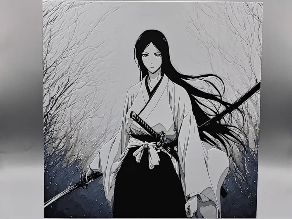 Retsu Unohana - Bleach by Sarge HueForge model: Retsu Unohana - Bleach by Sarge