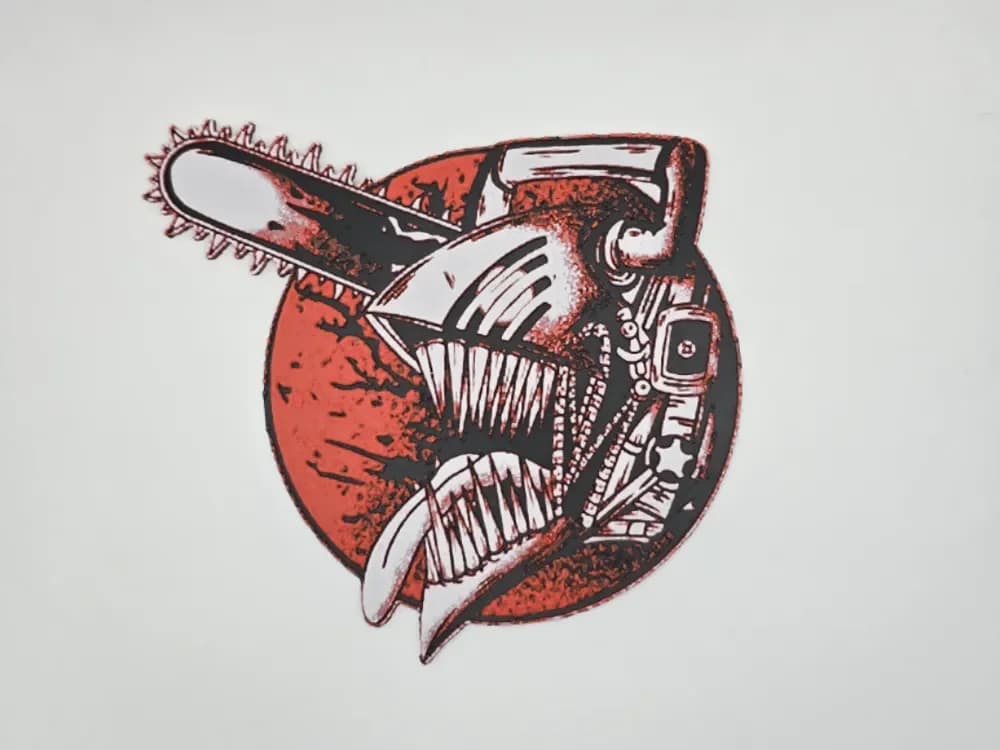 Denji Chainsaw Man by Kactus Fpv HueForge model: Denji Chainsaw Man by Kactus Fpv