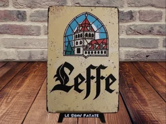 Vintage Leffe Huefotge Plaque by leshowpatate HueForge model: Vintage Leffe Huefotge Plaque by leshowpatate