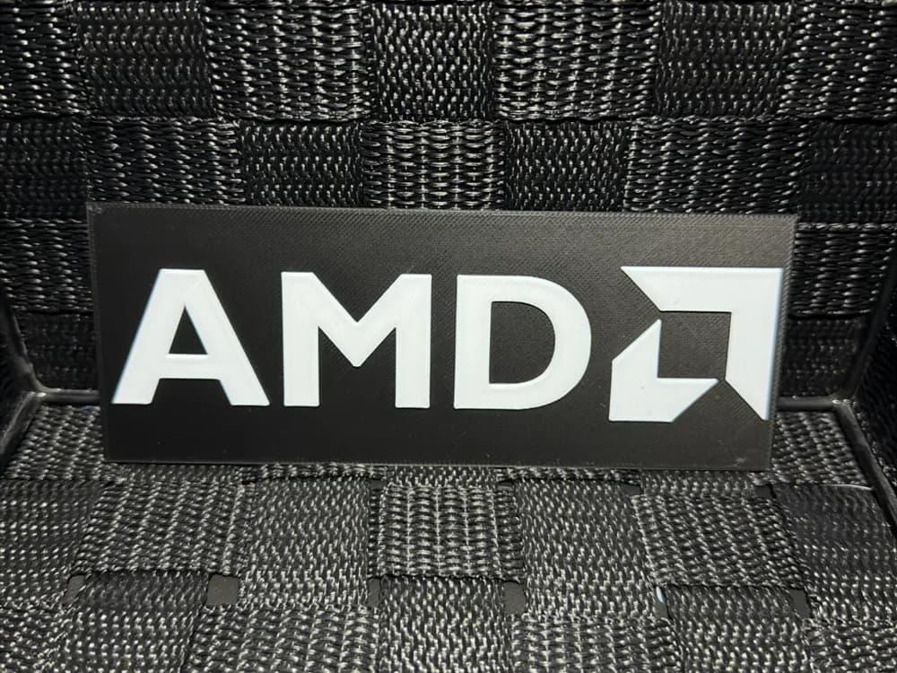 AMD Logo - Hueforge AMD Logo - Hueforge