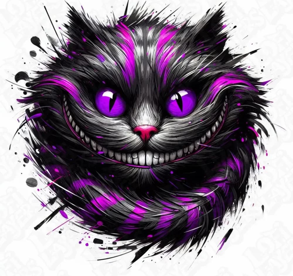 Cheshire Cat Hueforge by LoFi Layers HueForge model: Cheshire Cat Hueforge by LoFi Layers