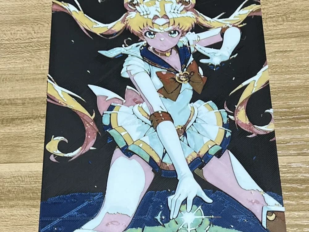 Sailor_Moon by FantasyZ HueForge model: Sailor_Moon by FantasyZ