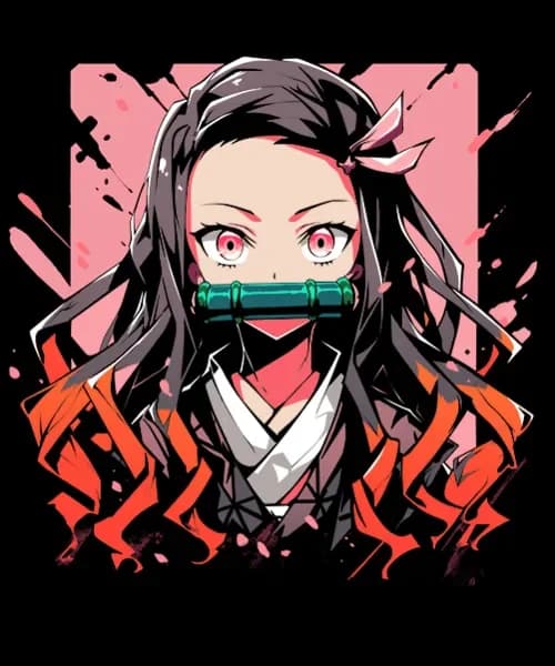 Nezuko Kamado - Demon Slayer Hueforge by suaimondi HueForge model: Nezuko Kamado - Demon Slayer Hueforge by suaimondi