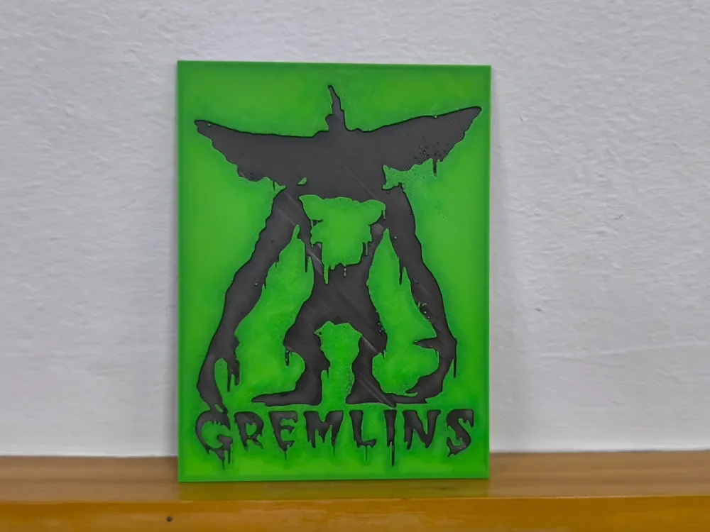 Hueforge gremlins by Litolunar HueForge model: Hueforge gremlins by Litolunar