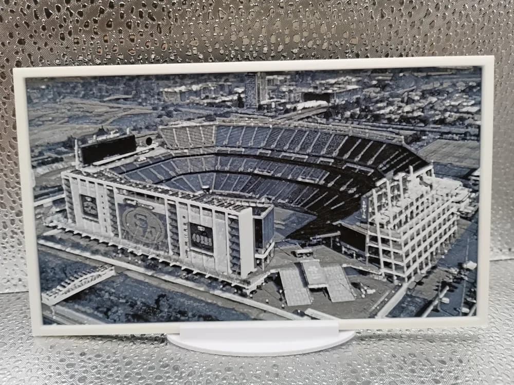 San Francisco 49ers – Levi’s Stadium Hueforge by Borishotch Industries HueForge model: San Francisco 49ers – Levi’s Stadium Hueforge by Borishotch Industries