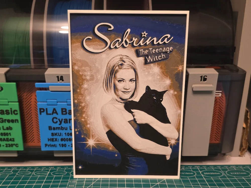 Sabrina, the Teenage Witch Series - Hueforge Art Sabrina, the Teenage Witch Series - Hueforge Art
