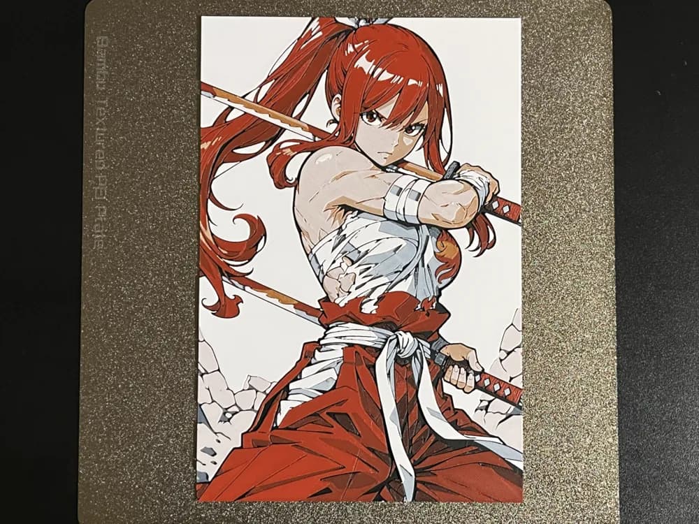 Erza Scarlet Fairy Tail Hueforge by FantasyZ HueForge model: Erza Scarlet Fairy Tail Hueforge by FantasyZ