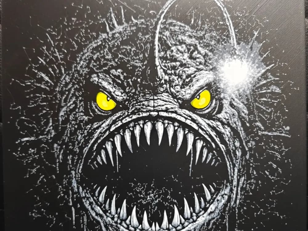 Anglerfish / Dark Beast Series by TheHueforgeLady HueForge model: Anglerfish / Dark Beast Series by TheHueforgeLady