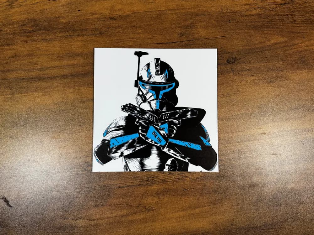 HueForge model: Captain Rex - 501st Legion Tribute Hueforge by 3D Prints By Vic