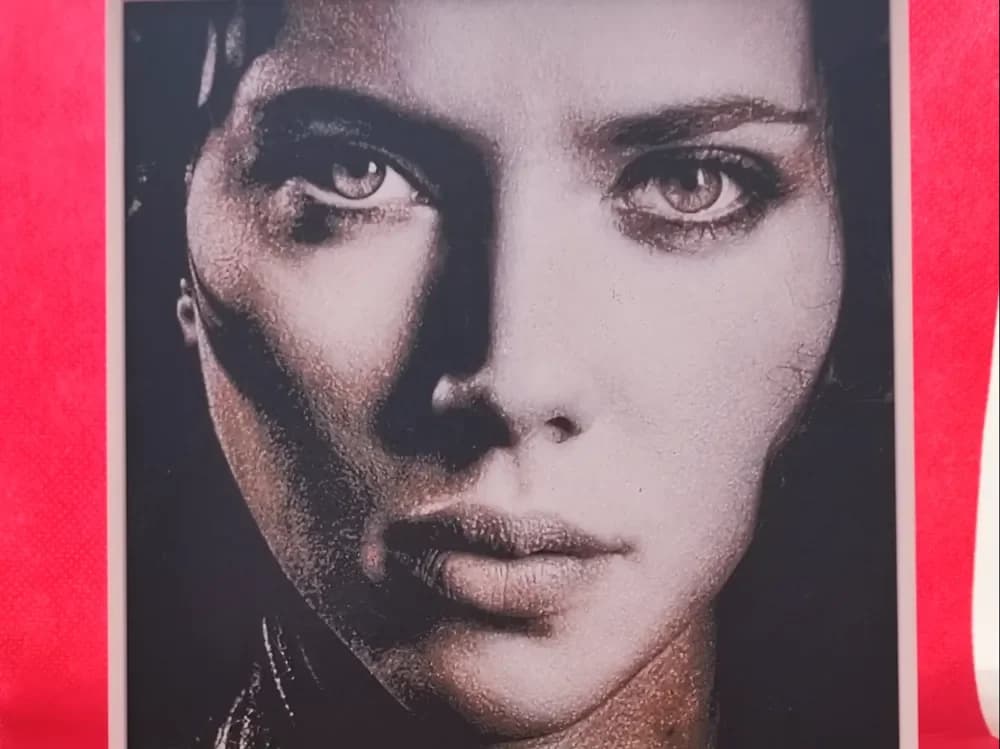 HueForge model: Scarlett Johansson (Enhanced) - HueForge 3 Color by BoDad