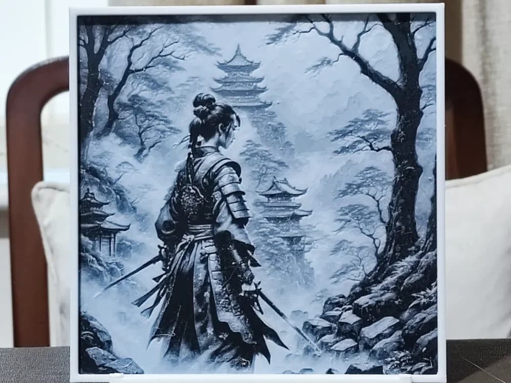 HueForge model: Approaching Home - HueForge 2 Color by BoDad