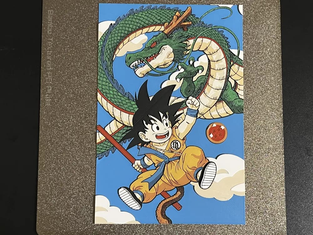 Little Goku Dragon Ball Hueforge by FantasyZ HueForge model: Little Goku Dragon Ball Hueforge by FantasyZ