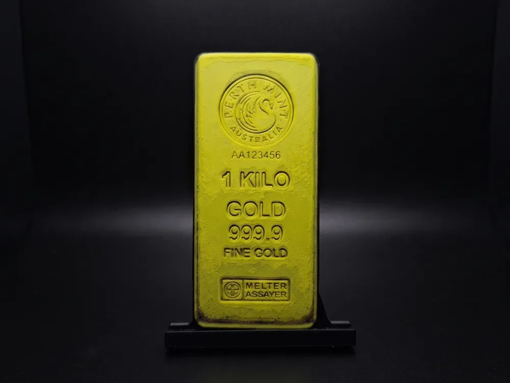 Gold Bar - Hueforge Alchemy Gold Bar - Hueforge Alchemy