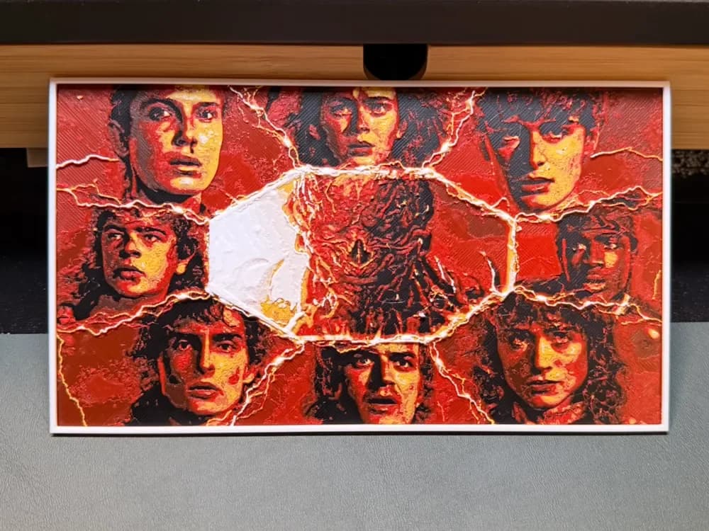 Stranger Things Season 5 Character HueForge by liv_3d HueForge model: Stranger Things Season 5 Character HueForge by liv_3d