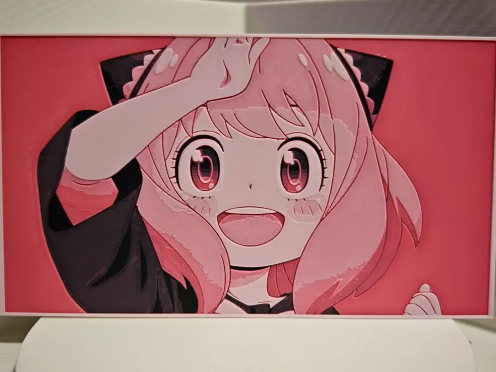 HueForge model: Anya - Spy x Family by bzz999