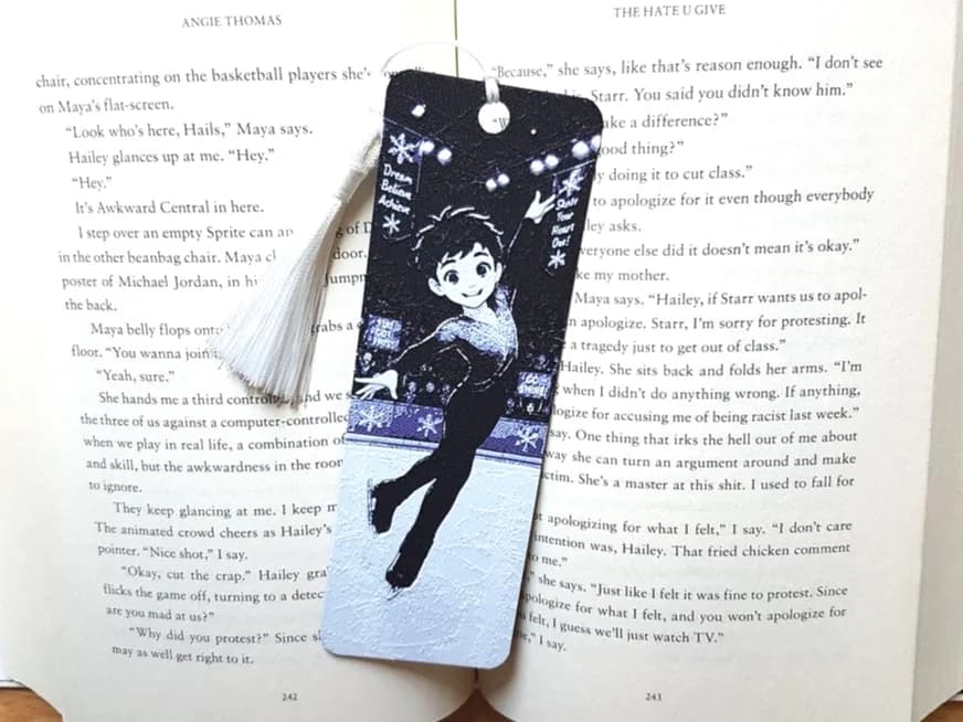 Bookmark, Figure skater, Boy by Dame Jo HueForge model: Bookmark, Figure skater, Boy by Dame Jo