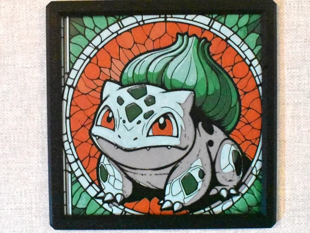 Bulbasaur Hueforge by Chris B HueForge model: Bulbasaur Hueforge by Chris B