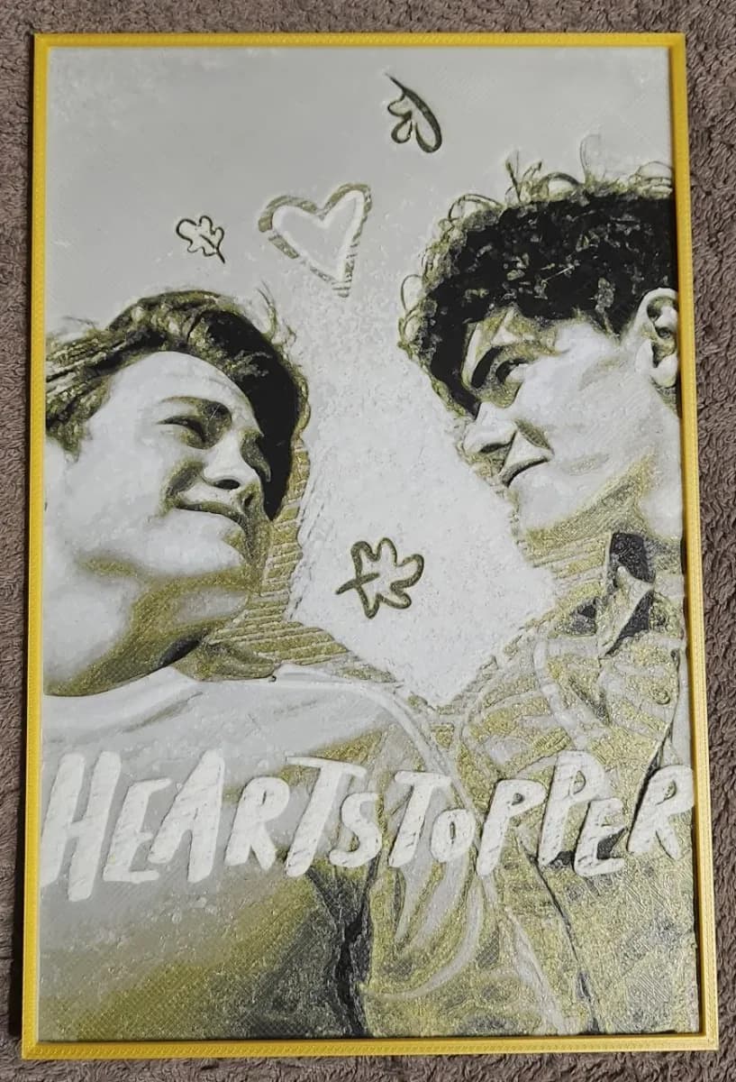 Heartstopper - HueForge Heartstopper - HueForge