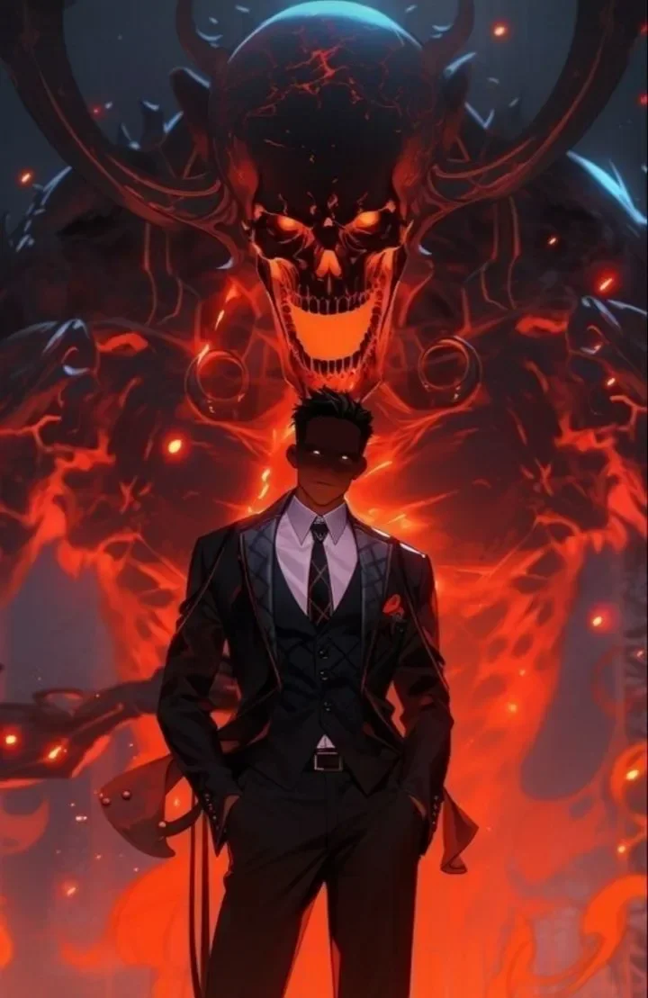 HueForge model: Lord of Darkness by Garuda3D