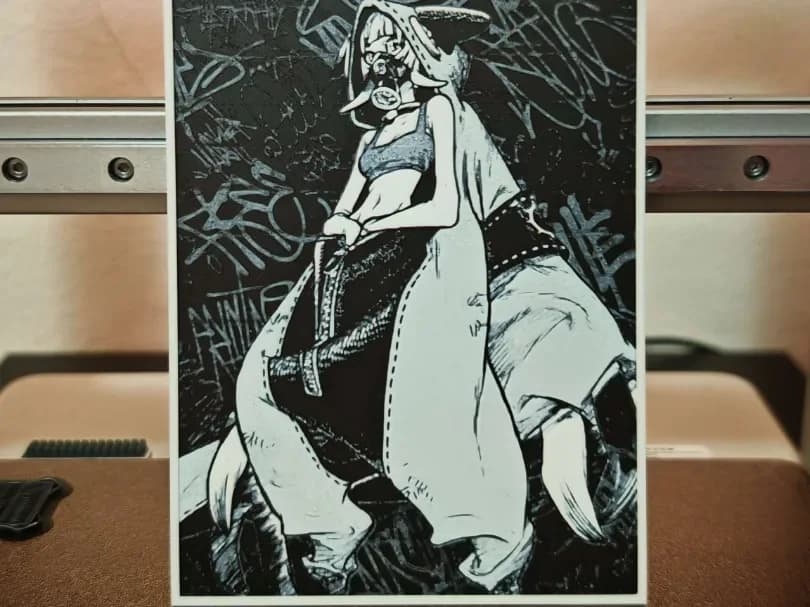 HueForge model: Gachiakuta - Guita hueforge by bzz999