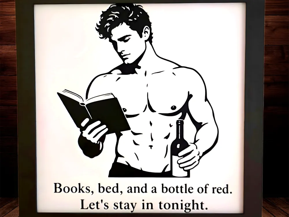 Momcore Series - Books, Bed and a Bottle of Red 2C Momcore Series - Books, Bed and a Bottle of Red 2C