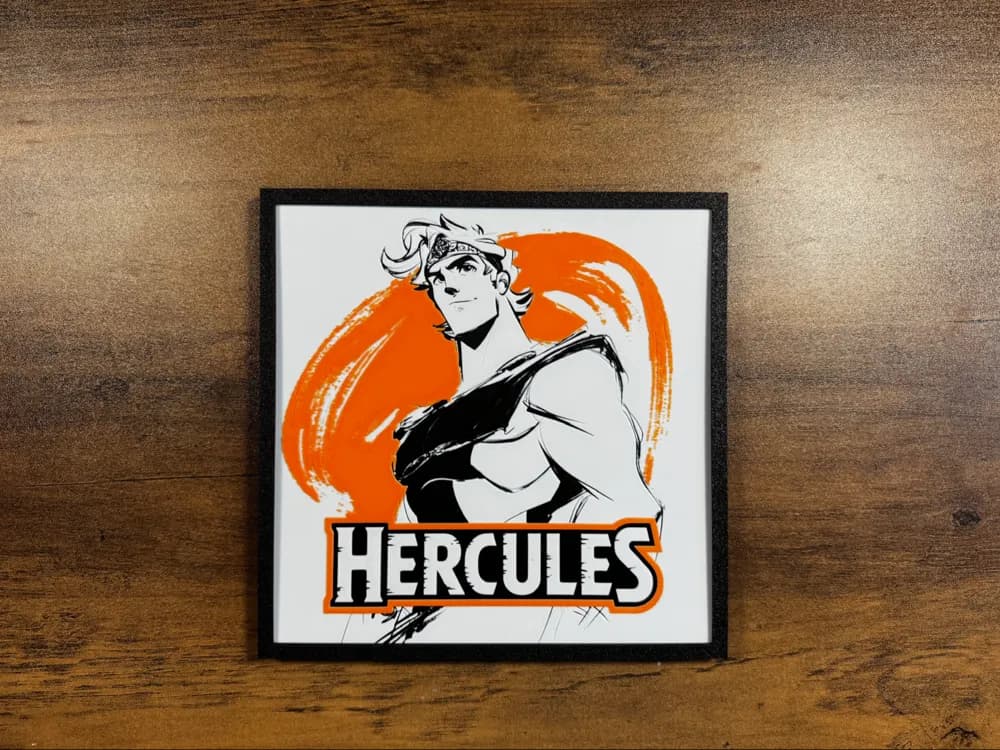 HueForge model: Hercules – Hero of the Gods Print by 3D Prints By Vic