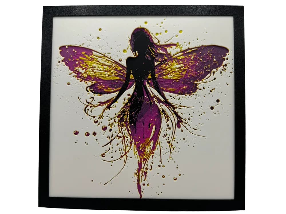 Fairy #2 - Mysterious by Canadian Gamer HueForge model: Fairy #2 - Mysterious by Canadian Gamer