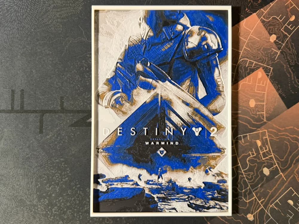 Destiny 2 Warmind by ZorPrime7 HueForge model: Destiny 2 Warmind by ZorPrime7