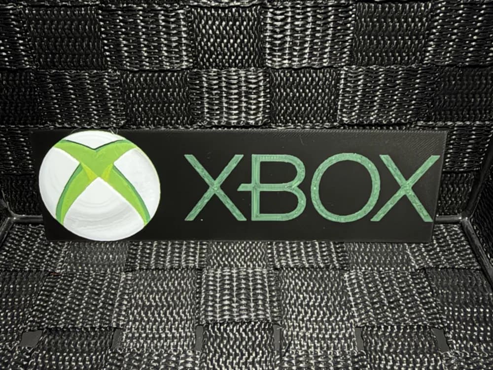 Xbox Logo - Hueforge by JoDau HueForge model: Xbox Logo - Hueforge by JoDau