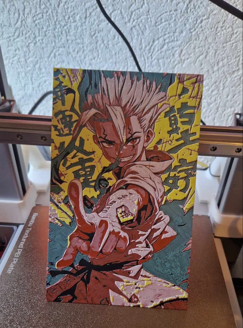 Dr.Stone Hueforge by Dakiren HueForge model: Dr.Stone Hueforge by Dakiren