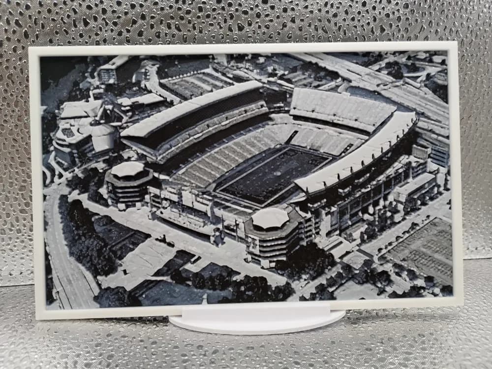 Pittsburgh Steelers – Acrisure Stadium hueforge by Borishotch Industries HueForge model: Pittsburgh Steelers – Acrisure Stadium hueforge by Borishotch Industries