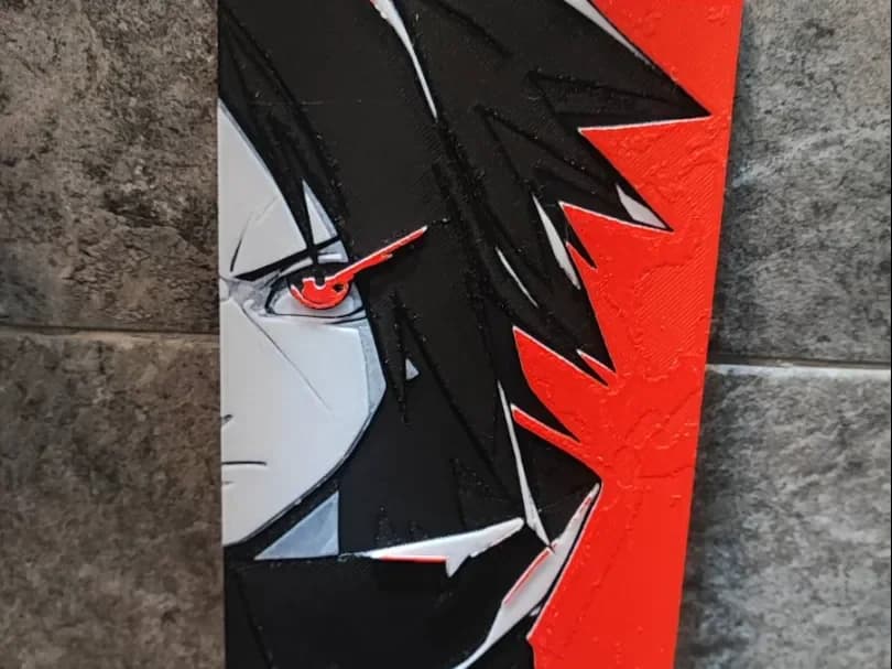 Sasuke's Curse by Garuda3D HueForge model: Sasuke's Curse by Garuda3D