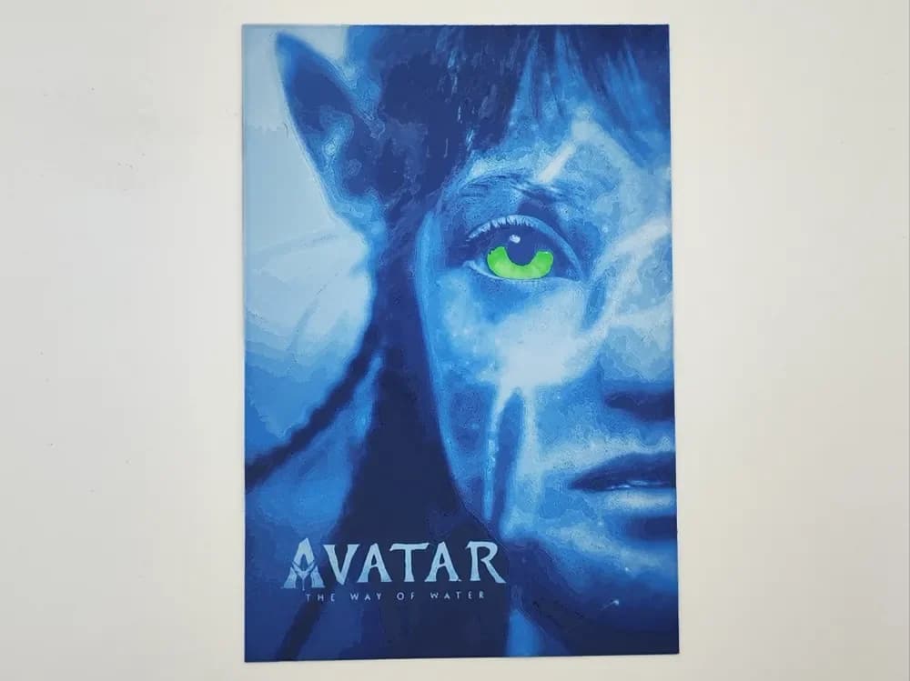 Avatar the way of water - hueforge by Altf4-Formation HueForge model: Avatar the way of water - hueforge by Altf4-Formation