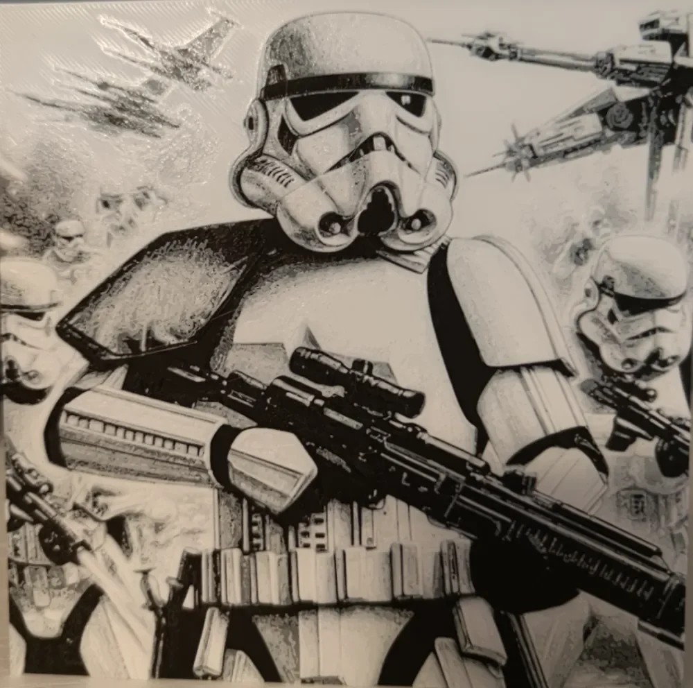 StormTrooper Star Wars - HueForge StormTrooper Star Wars - HueForge