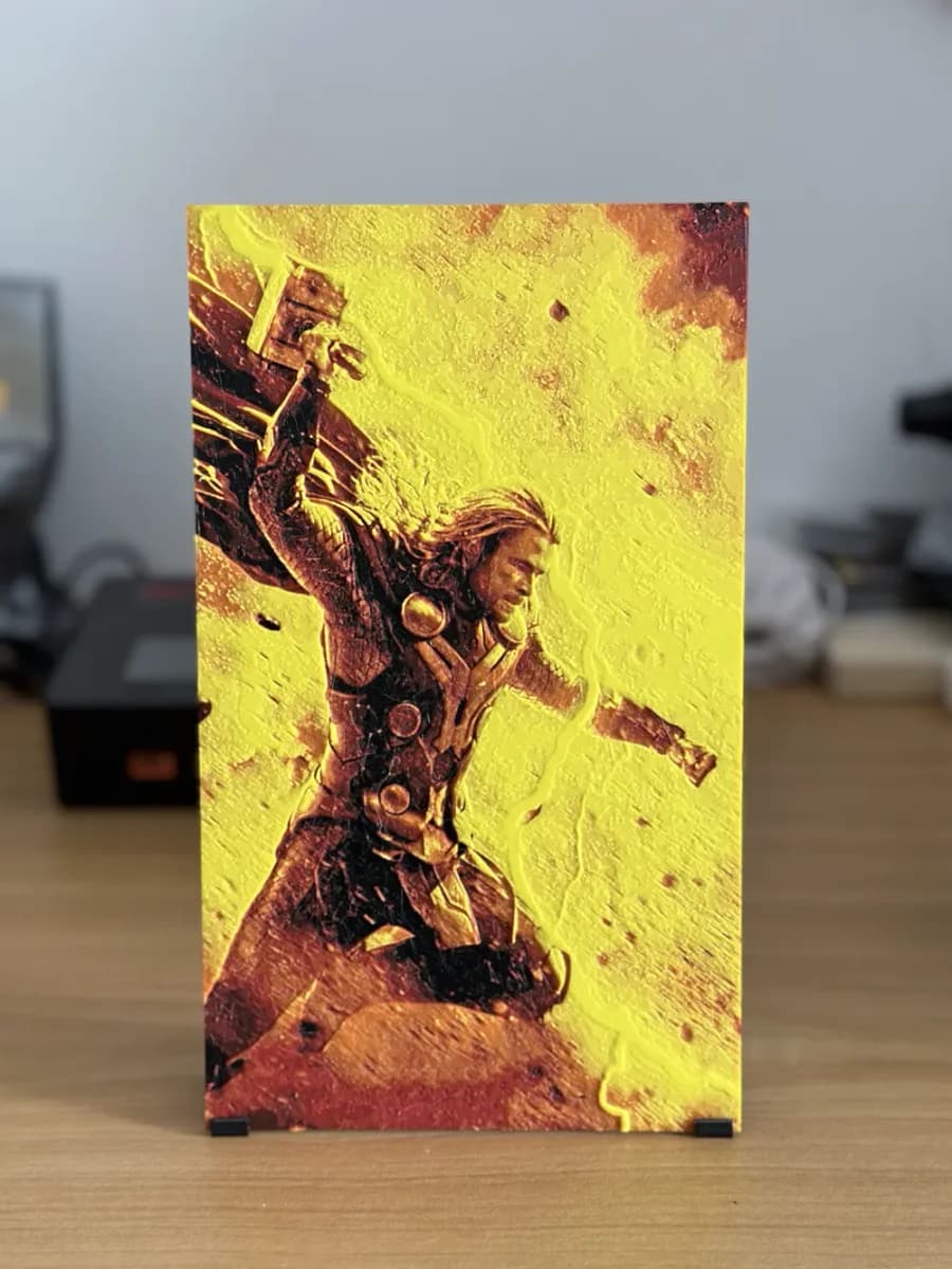 Thor HueForge by enricoRE HueForge model: Thor HueForge by enricoRE