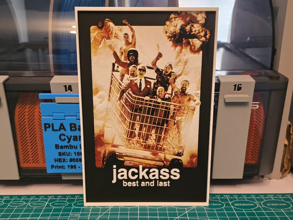 Jackass: Best and Last Movie Poster - Hueforge Art Jackass: Best and Last Movie Poster - Hueforge Art