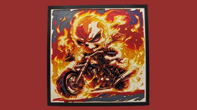 Ghost Rider - Chibi Edition - Marvel Hueforge by Canadian Gamer HueForge model: Ghost Rider - Chibi Edition - Marvel Hueforge by Canadian Gamer
